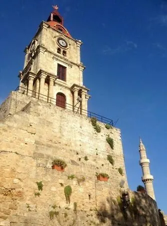 The Knight And The Pomegranate - Luxury Medieval Villa Rhodes City Exterior photo